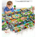 Portable Children City Map Highway Taffic play Mat Toys Cars Play Mat Baby Educational Toys For Kids Games Scene map